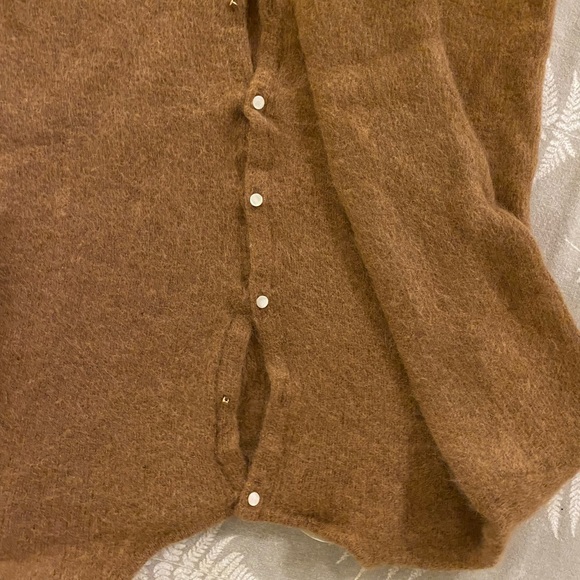 Cozy Brown Women's Sweater - Picture 6 of 9